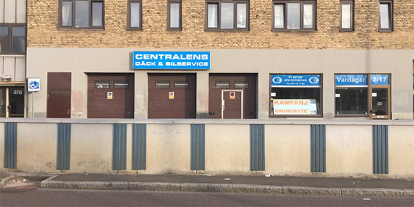 Centralens verkstad — interiör